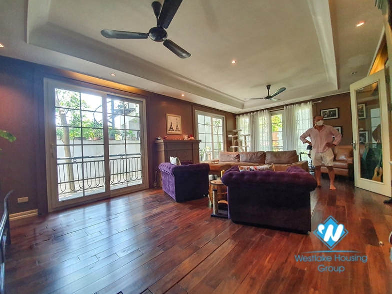Four-bedroom house near French international school Long Bien.
